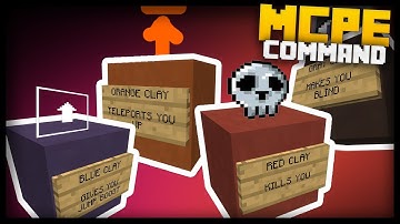 MCPE - How to Make PARKOUR BLOCKS with one command block!