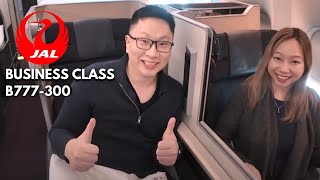 Flying 11 Hours in Japan Airlines Business Class ✈️ SFO to HND | JL 1 B777-300