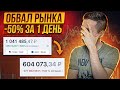 Жесткий обвал акций в 2022 году. Девальвация рубля в 2022 году. Анализ рынков РФ. Что делать?