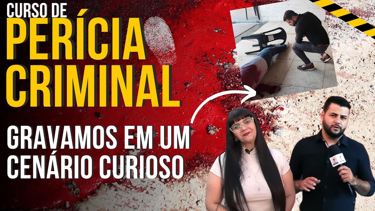 CURSO DE PERÍCIA CRIMINAL E O TRABALHO EM CENAS DE CRIME (COMO SE TORNAR UM PERITO CRIMINAL)