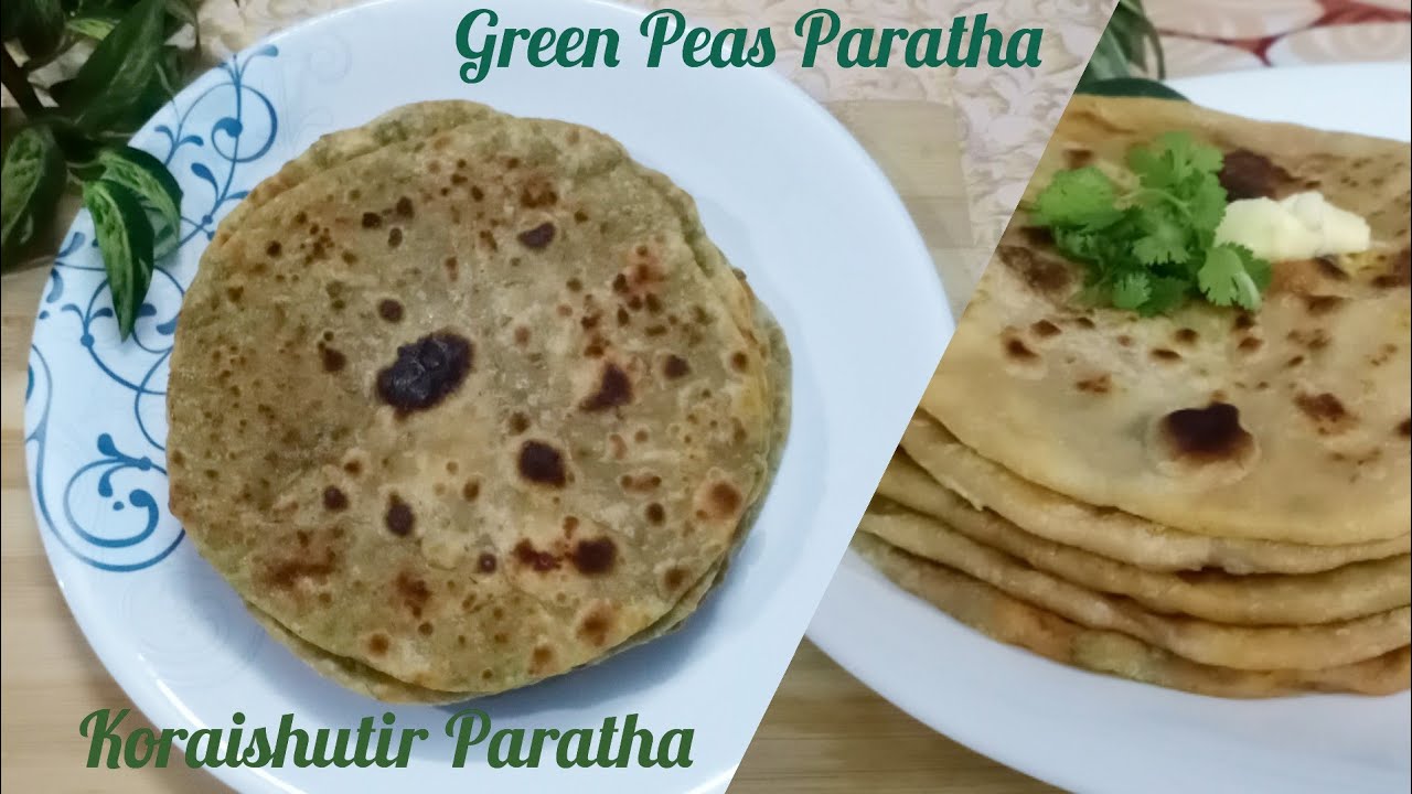Koraishutir Paratha || Stuffed Green Peas Paratha || Tasty Breakfast Recipe || Maa er Ratna ||