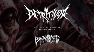 DETRITIVOR - Morbid Sanity (Guitar Playthrough) | BRUTALMIND 2021
