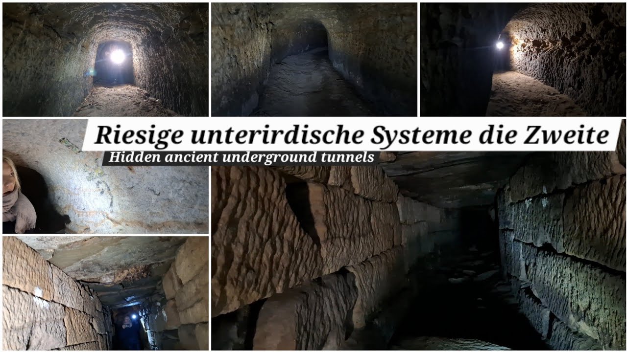 Riesige unterirdische Systeme die Zweite - Es wird wieder uralt und mysteriös!
