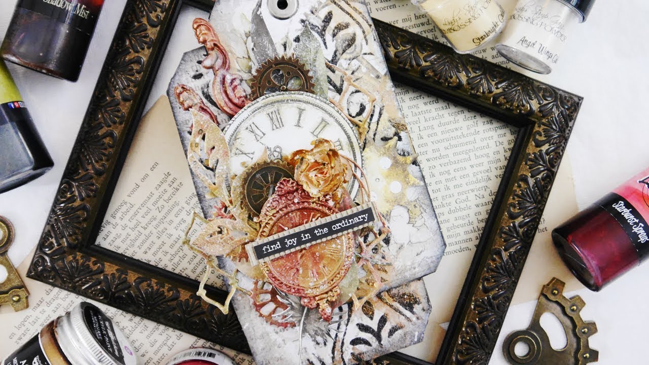 Mixed Media Tag for AB Studio - YouTube