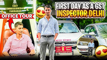 My First Day as a GST Inspector 🚨| CBIC Office Tour 🔥 & Real Work Life #ssc #ssccgl