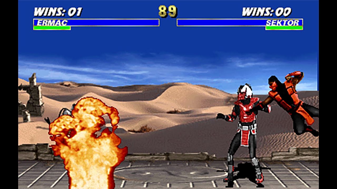 Ultimate Mortal Kombat 3 Ermac Teleport Punch YouTube