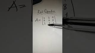 Row Operation Transform To Echelon Form