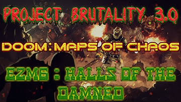 DOOM1 Maps Of Chaos ☣️ E2M6: Halls Of The Damned (Project Brutality 3.0)