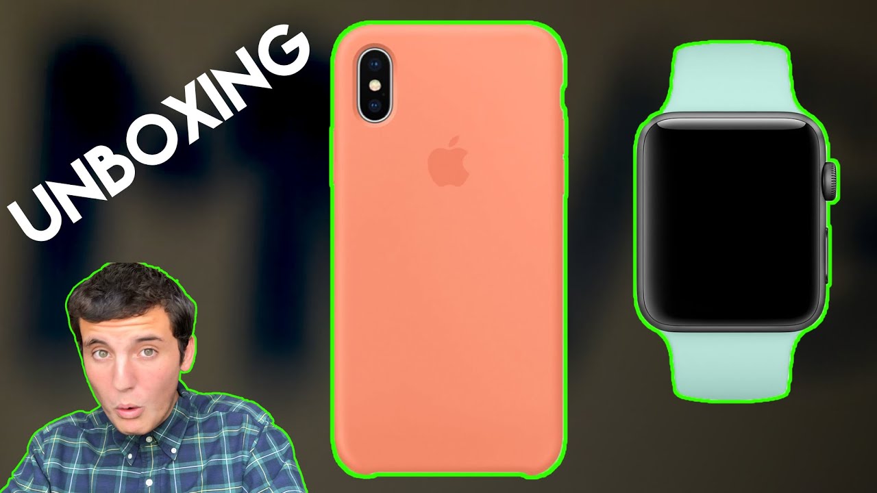 Unboxing BRAND NEW iPhone X Silicone Case - Sky Blue