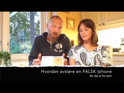 Video: Hvordan Man Skelner En IPhone Fra En Falsk