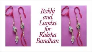 Super Easy and Quick Golden Imitation Rakhi || Rakhi and Lumba for Raksha Bandhan || Rakhi making screenshot 3