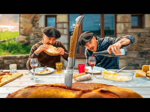 WE MADE OUR OWN LAGUIOLE KNIFE IN AVEYRON 🧀 (and tasted the best aligot in the world!)