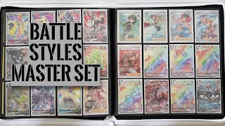 Pokemon Battle Styles Complete Master Set - 306 Cards with 7 Exclusives - Gold Octillery & Houndoom