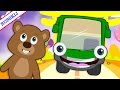 Детские стишки: Wheels On The Bus | Learn Russian with Hooplakidz Russkij