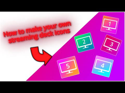 HOW TO MAKE YOUR OWN STREAMING DECK ICONS (Paint.net) Gradient neon ICON / EASY TUTORIAL!