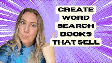 How to Create Word Search Books That Generate $3564 in 8 months