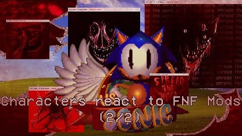 Fandoms react to fnf mods (Round 2)/2