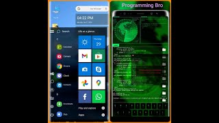 Best Launcher For Mobile. Hacker And Computer Launcher. screenshot 5