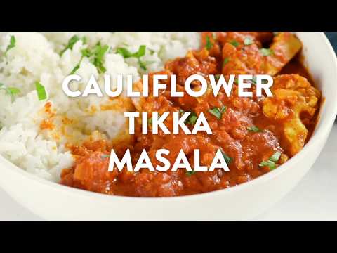Cauliflower Tofu Tikka Masala