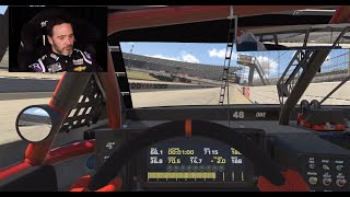 Jimmie Johnson turns iRacing laps at Dover International Speedway | NASCAR