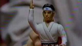 karate kid action figures commercial