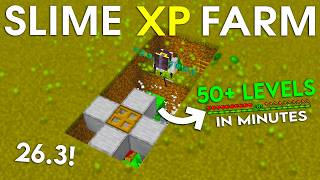 NEW UPDATED Minecraft Java 26.3 Slime XP Farm Tutorial Easy