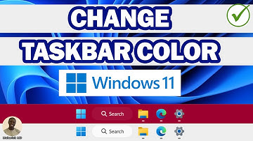 How to CHANGE Taskbar COLOR on Windows 11 - Full Guide
