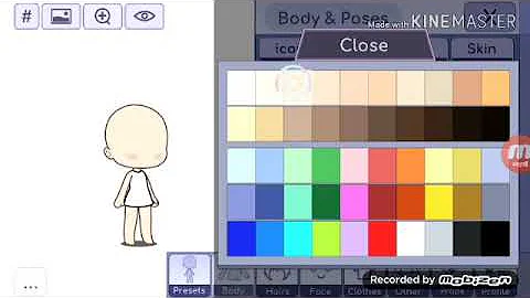 My sister makes a Kawaii character