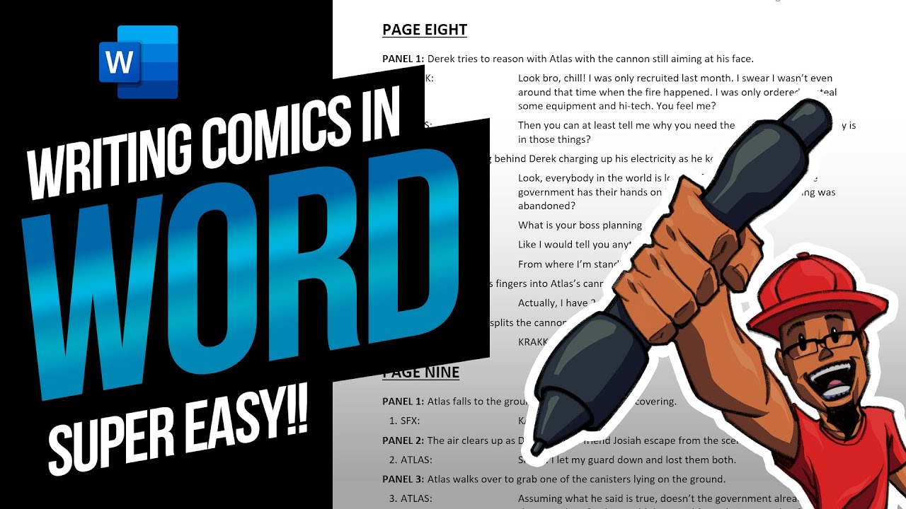 Draw a comic manga page based on your script by Fer_digitalart