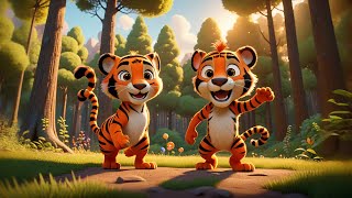 Three Tiny Tigers Tap and Twirl + More Nursery Rhymes & Kids Songs