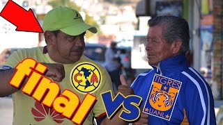 ENTREVISTA FINAL 2016 //America Vs Tigres 2016//