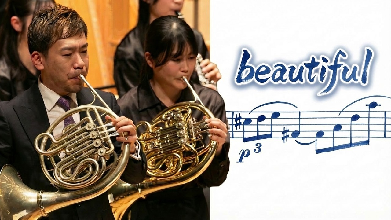 The Most Epic Cadenza for Two Horns | Nobuaki Fukukawa and Kaho Takada play 