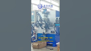 Double J hook bending welding machine
