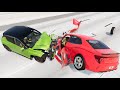 Head-on Impact Car Crashes - BeamNG.Drive