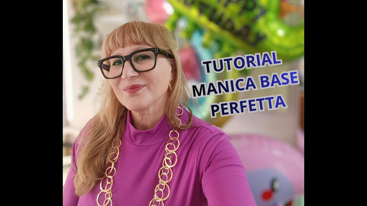 TUTORIAL Cartamodello Manica Base Perfetta 👗✂️🧵 Metodo Semplice con Spiegazione Passo Passo 👚📐