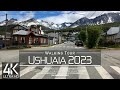 【4K 60fps】🇦🇷 VIRTUAL WALKING TOUR: 🚶 «Ushuaia - Argentina 2023» 🎧 ORIGINAL SOUNDS 🚫 NO COMMENT 📺ASMR