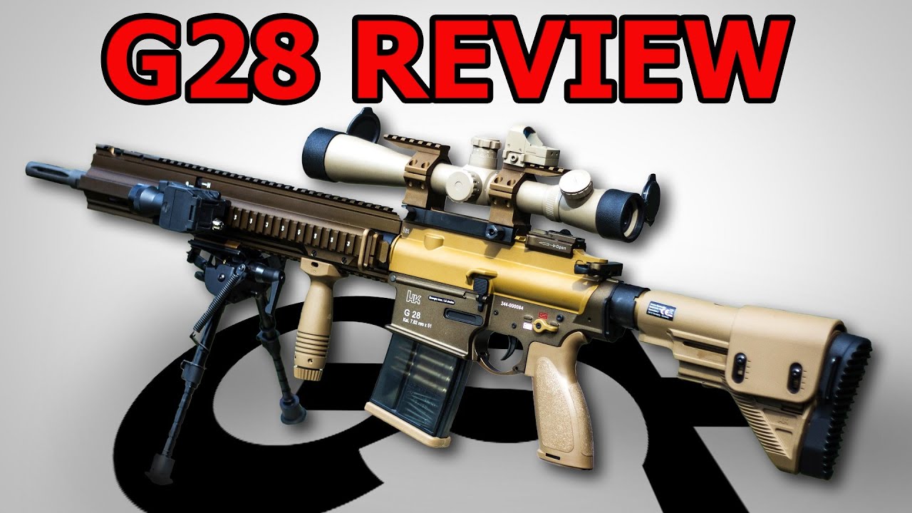 HK G28 Airsoft Review VFC G28 SAEG Test GSPAirsoft german / deutsch