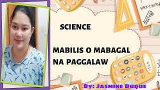 Larawan Ng Mabilis At Mabagal Na Kilos - mabilis galaw