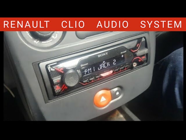 réparation autoradio Renault Clio 3 