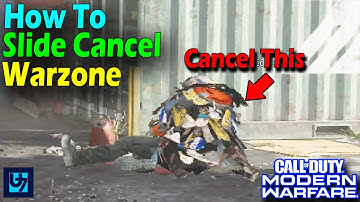How To Slide Cancel Warzone - Call Of Duty Modern Warfare