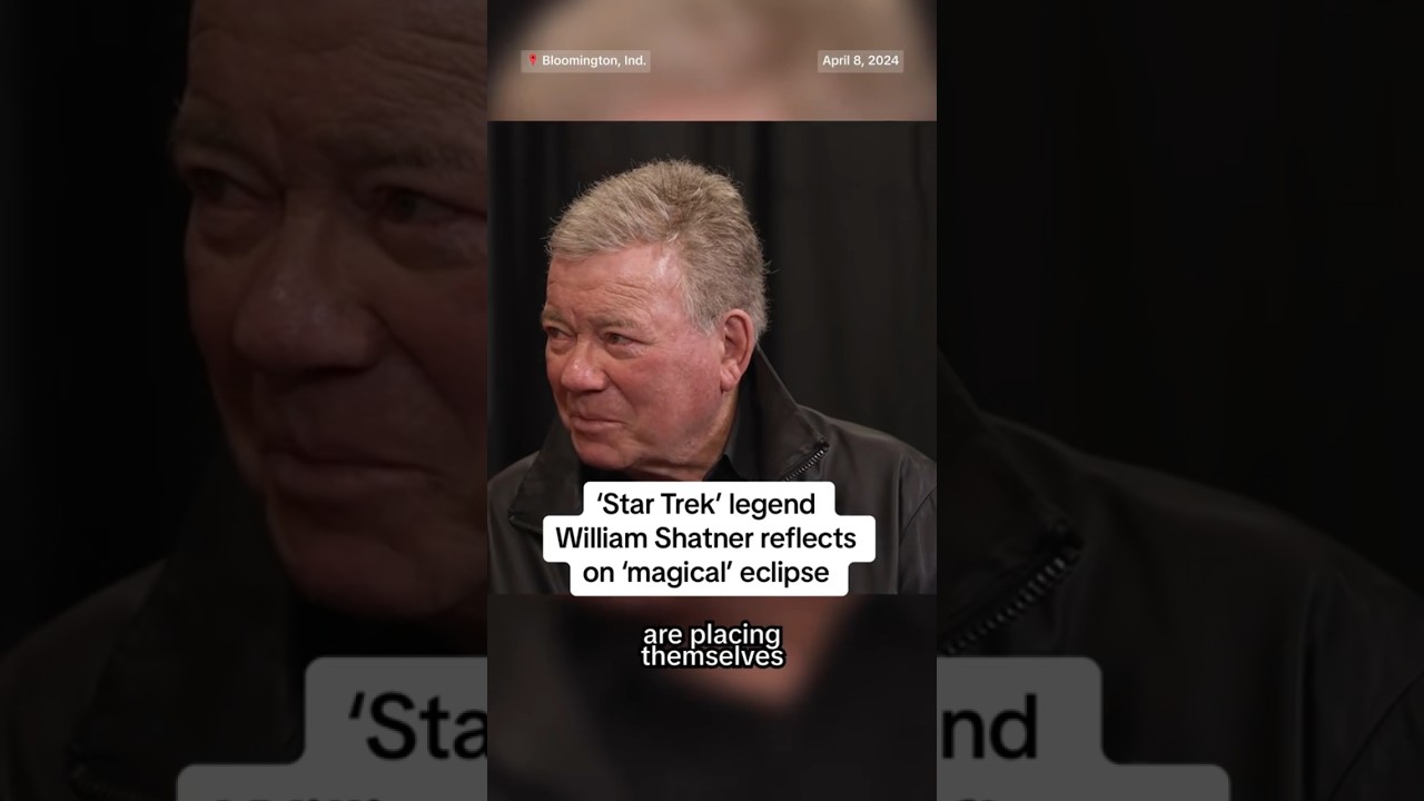 ‘Star Trek’ legend William Shatner reflects on ‘magical’ eclipse ‘Star Trek’ legend William Shatner reflects on ‘magical’ eclipse