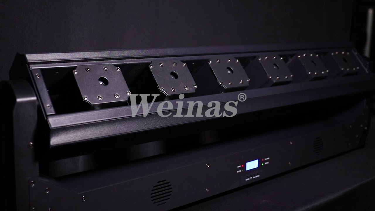 Stage light WeinasS6 RGB (6 eyes RGB Laser) YouTube