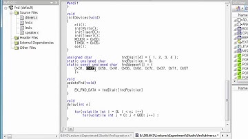 Atmega128 06 FND Display Example
