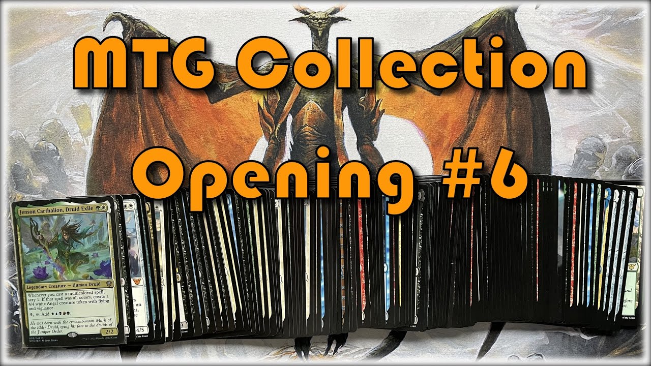 MTG Card Collection Opening 6 MTG YouTube