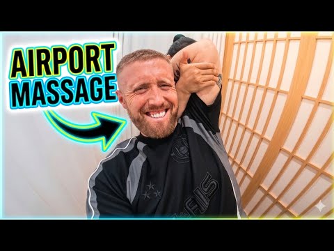 I Found a Hidden Head Massage in This Airport…
