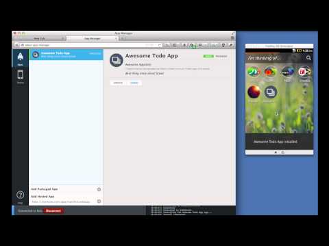 App Basics for Firefox OS -  Testing in the Simulator