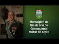 Mensagem de fim de ano do Comandante Militar do Leste | TV CML