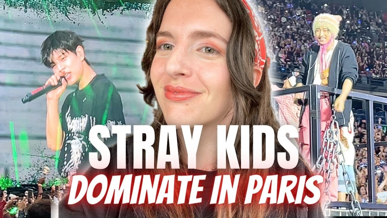 VLOG STRAY KIDS DOMINATE IN PARIS (ça crie beaucoup)