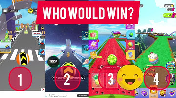 Who would win? City ball vs space rolling ball vs super rolling ball vs going balls