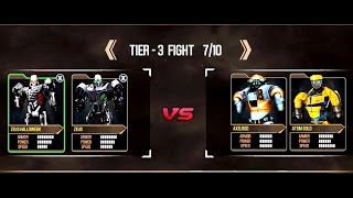REAL STEEL Zeus & ZEUS Halloween VS GOLD ATOM & Axelrod New Robots UPDATE (Живая сталь)